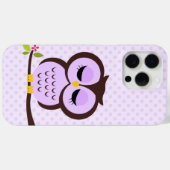 Paarse boomgaard Case-Mate iPhone case (Achterkant (horizontaal))