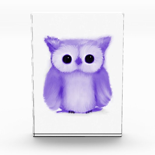 Paarse boomgaard fotoblokken (Voorkant)