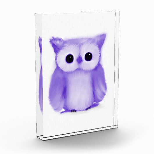 Paarse boomgaard fotoblokken (Links)