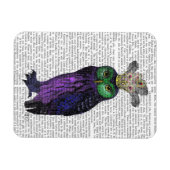 Paarse boomgaard magneet (Horizontaal)