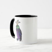 Paarse boomgaard mok (Voorkant links)