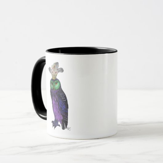 Paarse boomgaard mok (Voorkant links)