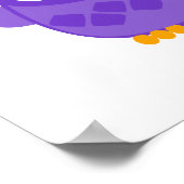 Paarse boomgaard poster (Hoek)