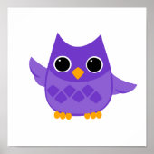 Paarse boomgaard poster (Voorkant)