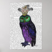 Paarse boomgaard poster (Voorkant)