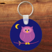 Paarse boomgaard sleutelhanger (Voorkant)