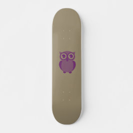 Paarse boomhuiden skateboard