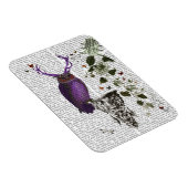 Paarse boomkor met Antlers 2 Magneet (Rechterzijde)