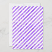 Paarse Boo's of Booze Halloween Feestuitnodiging Kaart (Achterkant)