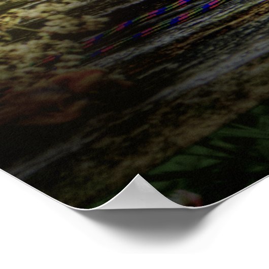 Paarse Boots-kunstafdrukken Poster (Hoek)