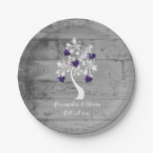 Paarse Bord van het van het hartenweddenschap (Voorkant)