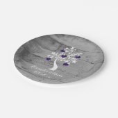 Paarse Bord van het van het hartenweddenschap (Gekanteld)