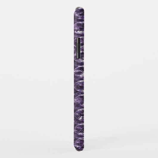 paarse borrelen Case-Mate iPhone case (Achterkant/rechts)