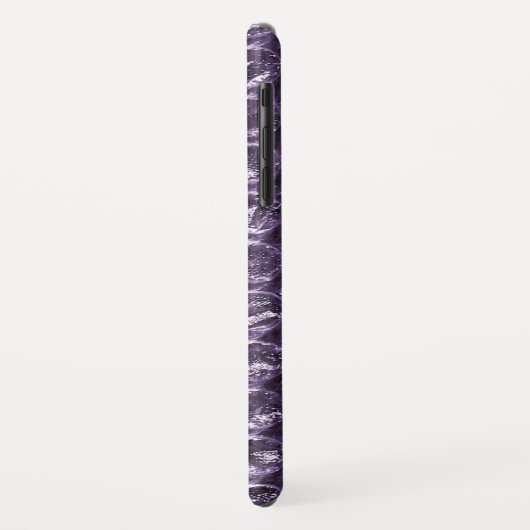 paarse borrelen Case-Mate iPhone case (Achterkant/links)
