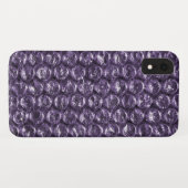 paarse borrelen Case-Mate iPhone case (Achterkant (horizontaal))