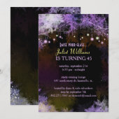 Paarse bosweidedag kaart (Voorkant / Achterkant)