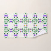 paarse Botanicals badhanddoekset Bad Handdoek (Handdoek)