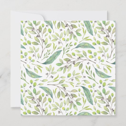 Paarse Botanische 100e verjaardag Kaart (Achterkant)