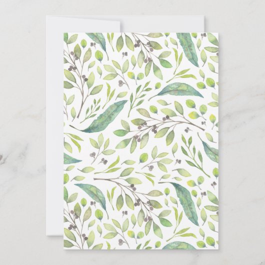 Paarse Botanische 100e verjaardag Kaart (Achterkant)