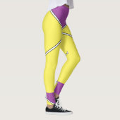 Paarse bovenkant leggings (Rechts)