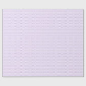 Paarse Bow Cadeaupapier (Vlak)