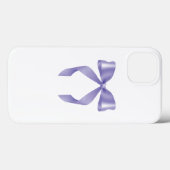 Paarse Bow Coquette Design iPhone / iPad hoesje (Achterkant (horizontaal))