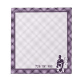 Paarse boxing notitieblok (Voorkant)