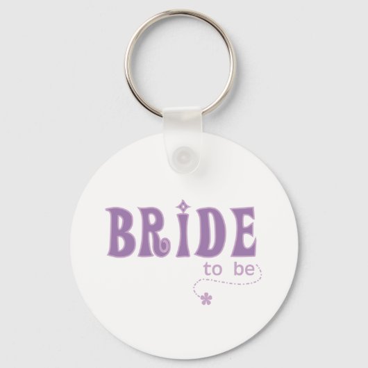 Paarse bride sleutelhanger (Voorkant)