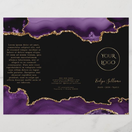 paarse brochure (Voorkant)