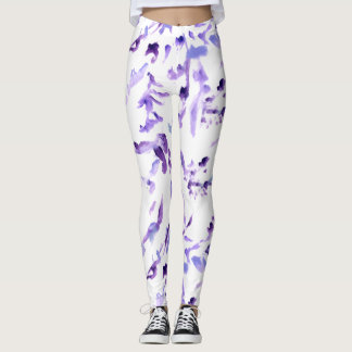 Paarse broek  leggings
