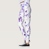 Paarse broek  leggings (Links)