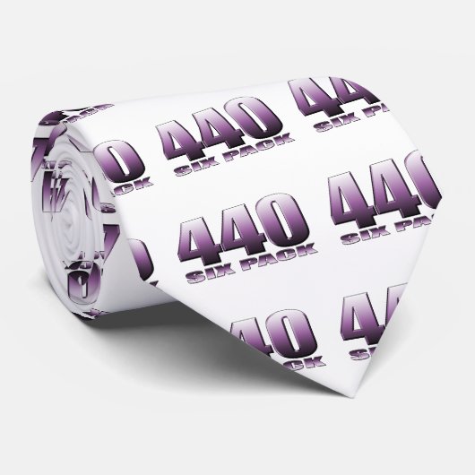 paarse bromfiets stropdas (Opgerold)