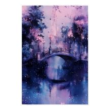 paarse brug poster