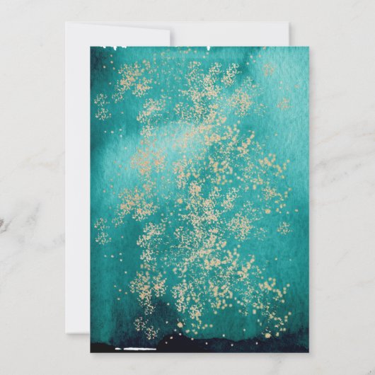 Paarse bruidsdouche uitnodiging (Achterkant)