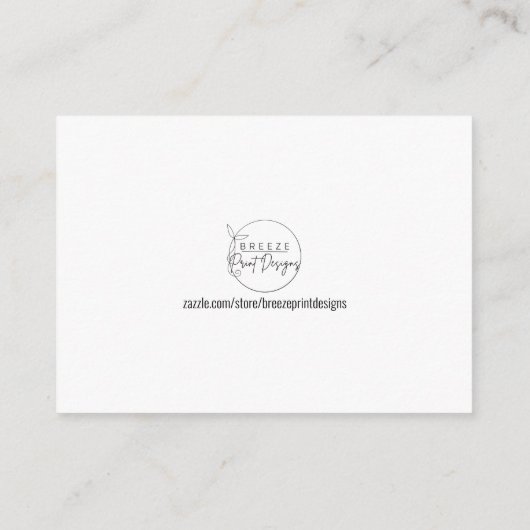 Paarse Bruiloft Details Behuizing Kaart (Achterkant)