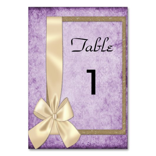 Paarse bruiloft rustiek kaart (Achterkant)