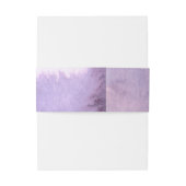 Paarse bruiloft uitnodigingen wikkel (Achterkant Voorbeeld)