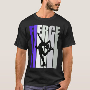 Paarse bruinijs Verjaardag kleurig T-shirt