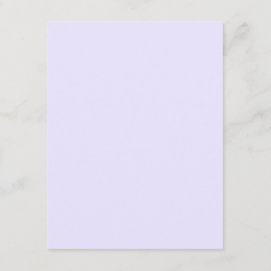 Paarse bruinkoollavenbruiloft informatiekaartje (Achterkant)