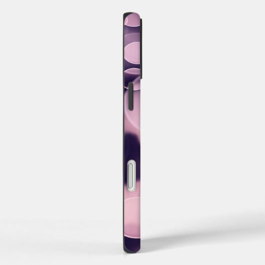 Paarse bubbels Case-Mate iPhone case (Achterkant / Rechts)