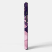 Paarse bubbels Case-Mate iPhone case (Achterkant / Links)