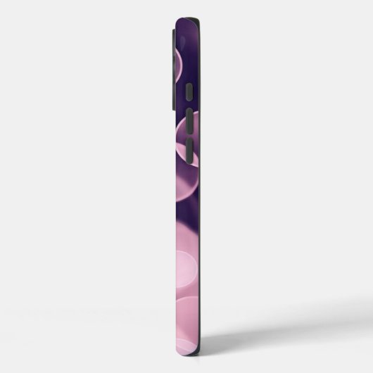 Paarse bubbels Case-Mate iPhone case (Achterkant / Links)