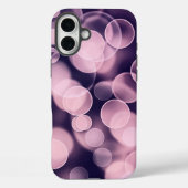Paarse bubbels Case-Mate iPhone case (Achterkant)