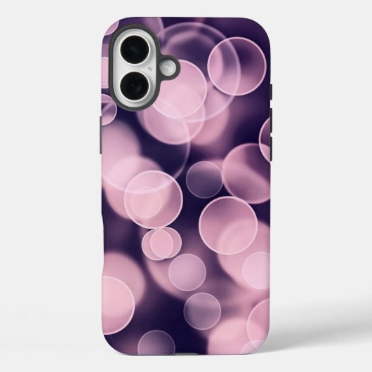 Paarse bubbels Case-Mate iPhone case (Achterkant)