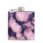 Paarse bubbels heupfles (Voorkant)