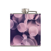 Paarse bubbels heupfles (Achterkant)