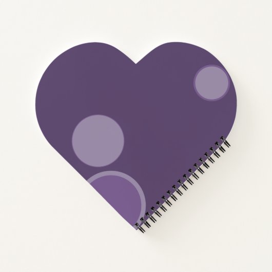 Paarse bubbels - Je hebt dit! Notitieboek (Achterkant)