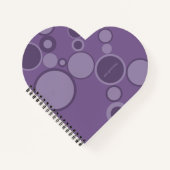 Paarse bubbels - Je hebt dit! Notitieboek (Voorkant)