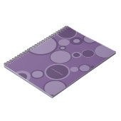 Paarse bubbels - Je hebt dit! Notitieboek (Linkerzijde)