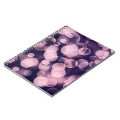 Paarse bubbels notitieboek (Linkerzijde)